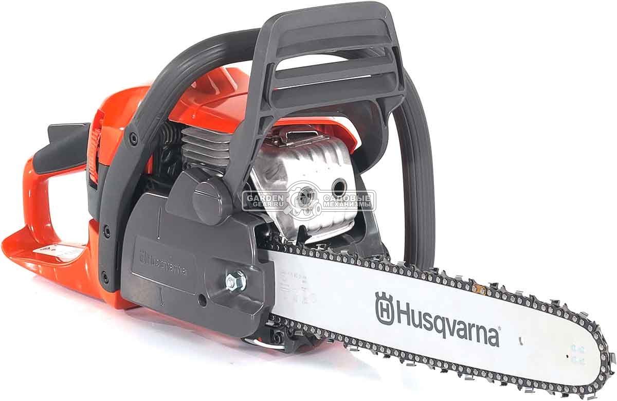 Бензопила Husqvarna 445 II 15" (SWE, 45.7 куб.см., 2.1 кВт/2.8 л.с., X-Torq, 0.325-1.3-64E, 6.1 кг)