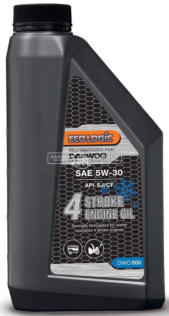 Масло зимнее 4-тактное Daewoo DWO 500 SAE 5W-30 1,0 л. полусинтетическое