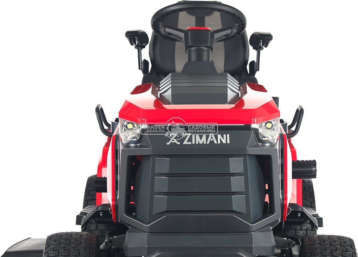 Садовый трактор ZimAni TS98HL MY2025 (PRC, Loncin 452 куб.см., гидростатика, боковой выброс, ширина кошения 98 см, LED панель, 168 кг)