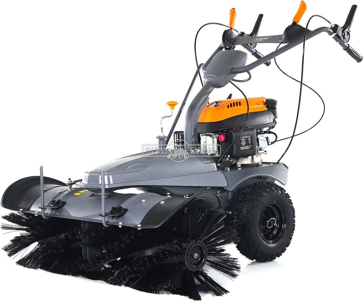 Подметальная машина Villartec S50100 (PRC, Zongshen, 173 см3, ширина 100 см., диаметр 35 см., 3 вперед / 1 назад, 79 кг)