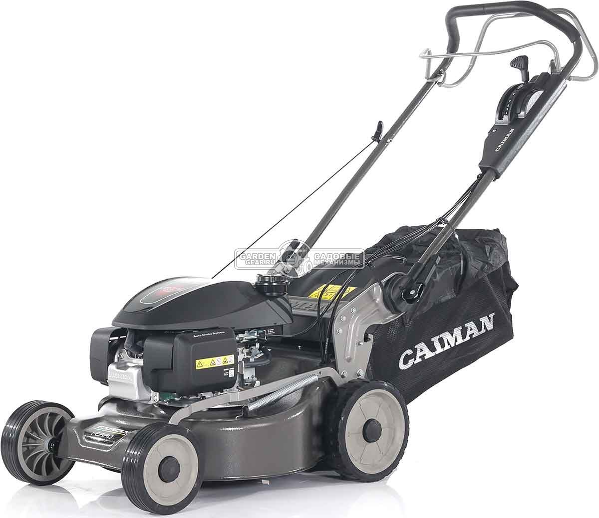 Газонокосилка бензиновая Caiman Ferro 47HV (RUS, 47 см, Honda GCVx 145, 146 см3, сталь, 4 в 1, 50 л, 41.2 кг)