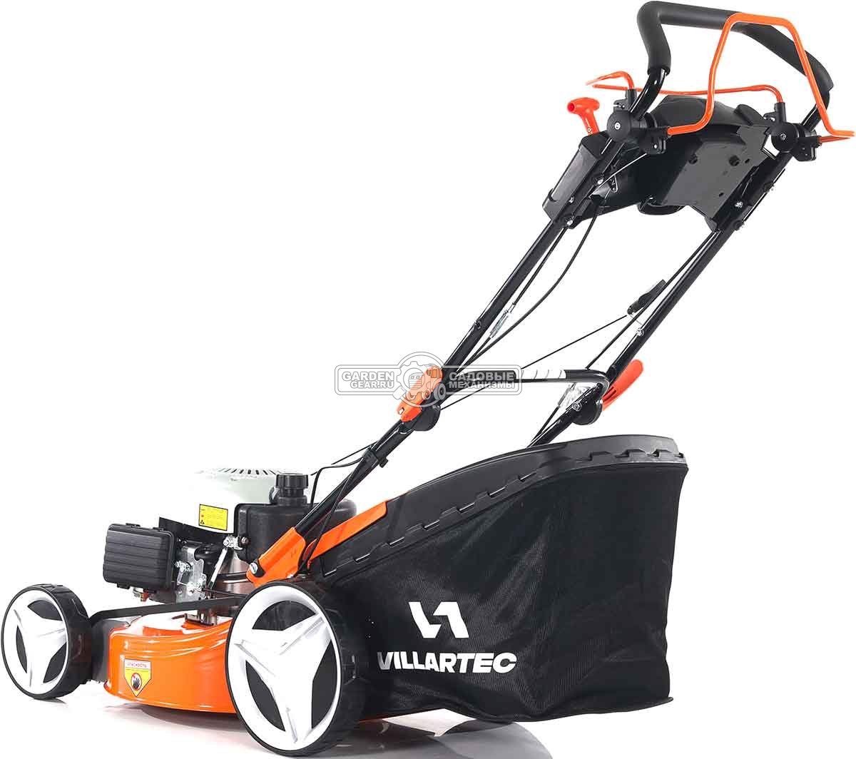 Газонокосилка бензиновая Villartec MB 3046T Village (PRC, 46 см, Daye 136 см3, сталь, 3 в 1, 60 л, 35.6 кг)