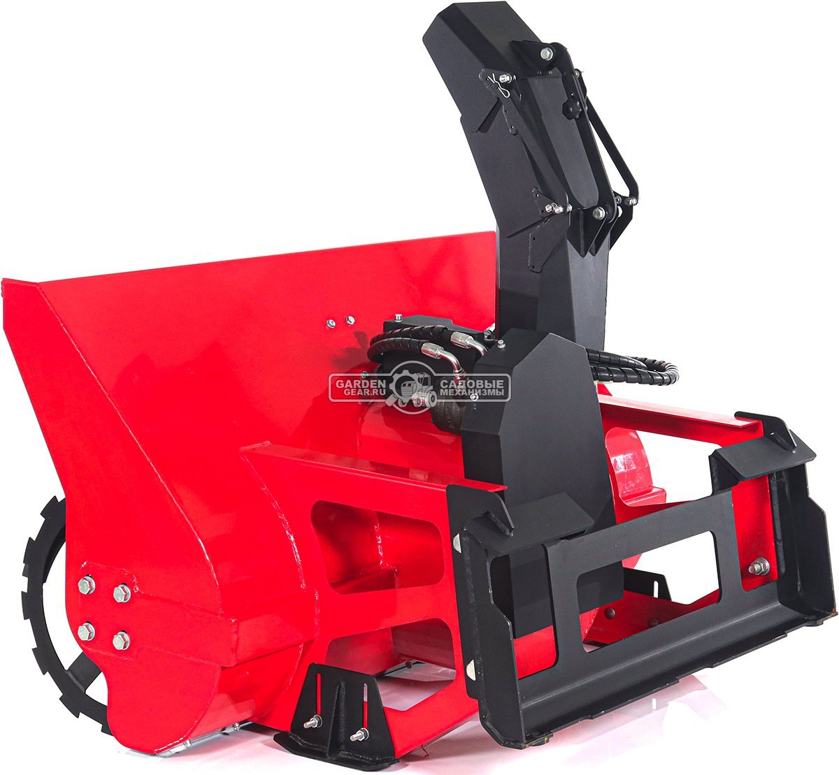 Мини-погрузчик шарнирно сочленённый RED RBF-03 + снегоуборщик + тент + отопитель (Zongshen GB750EFI 30 л.с., до 700 кг., ковш 150 л., 1270 кг.)