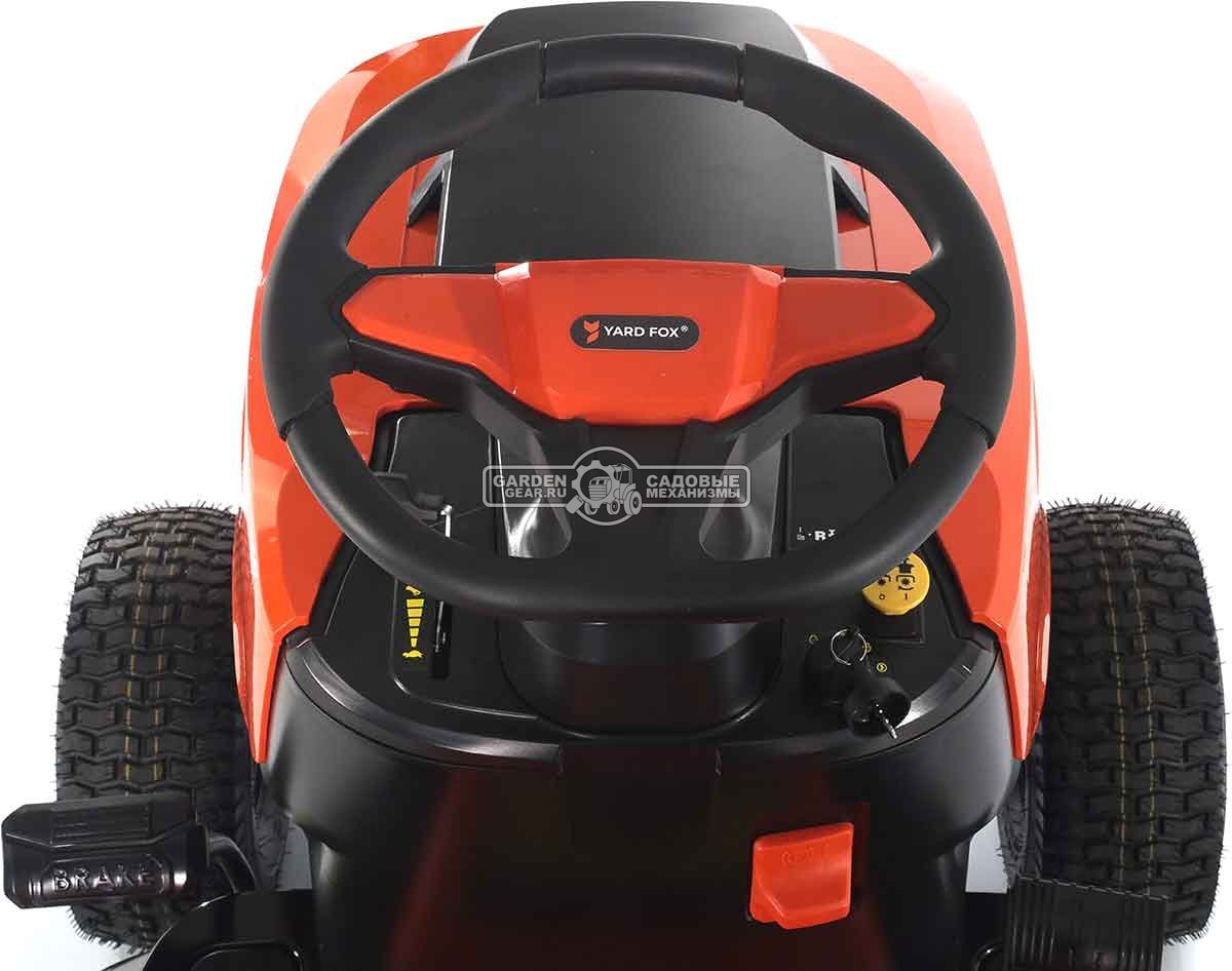Садовый трактор Yard Fox T 102RDH (PRC, Loncin LC2P73F, 586 куб.см., гидростатика, травосборник 245 л, ширина кошения 102 см, 196 кг)