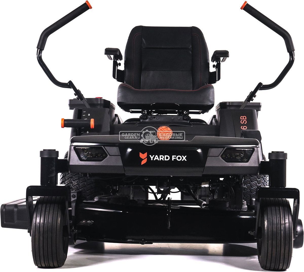 Садовый райдер Yard Fox TZ 106 SB аккумуляторный с нулевым радиусом разворота (PRC, 56В,100 Ач LFP/Li-ion, 106 см, LED-фара, 210 кг)