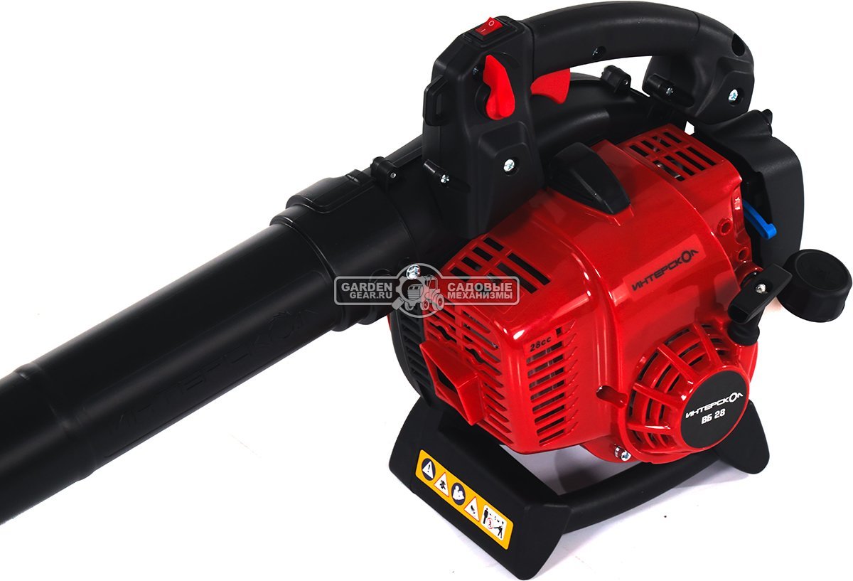 Воздуходувка бензиновая Интерскол ВБ 28 (PRC, 27.6 куб.см., 1.1 л.с., 752 м3/ч, 74 м/с, 4.5 кг)