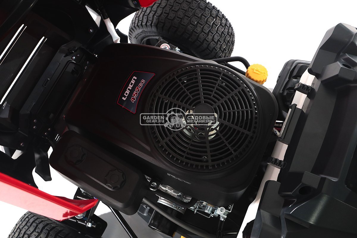 Садовый трактор ZimAni TC97HLD (PRC, Loncin 452 куб.см., гидростатика, дифференциал, травосбор. 320 л, шир. кошения 97 см, LED панель, 190 кг)