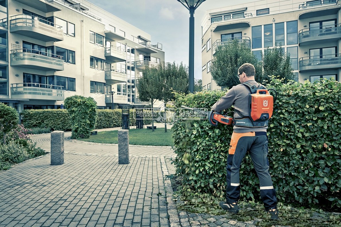 Аккумуляторные ножницы для живой изгороди Husqvarna 536LiHD60X Pro без АКБ и ЗУ (SWE, Li-Ion, 36В, длина 60 см., ветки до 32 мм., 3,8 кг.)