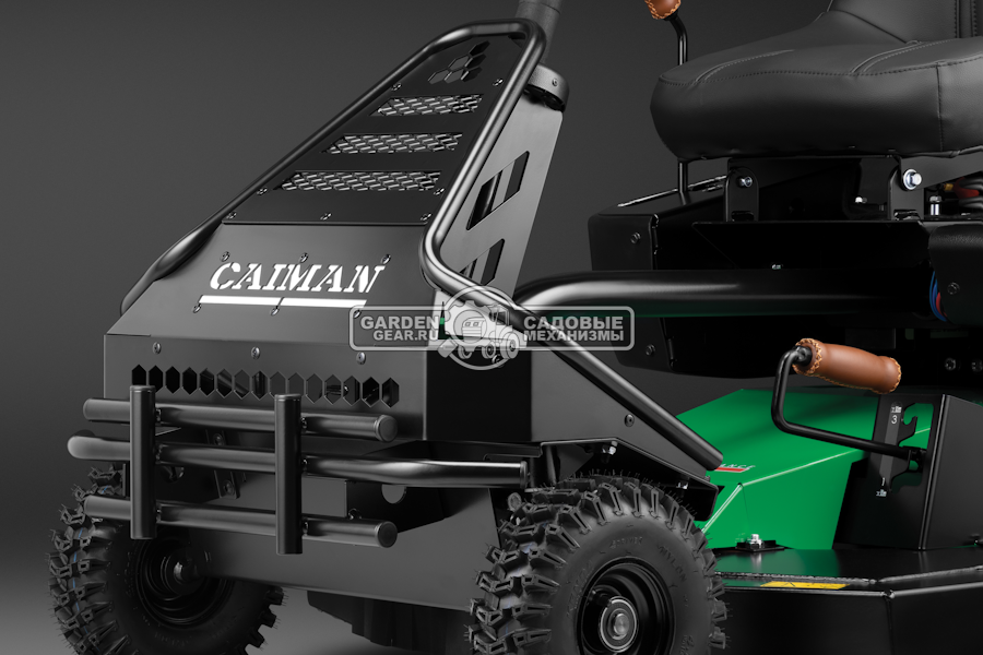 Садовый минирайдер Caiman Gardo 84C для кошения высокой травы и кустов (FRA, 84 см, Caiman 547 см3, мульчирование, гидростатика, дифференциал, 234 кг)