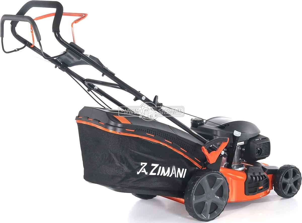 Газонокосилка бензиновая ZimAni LC247SH (PRC, 47 см, Honda GCVx145, 145 см3, сталь, 60 л, 3 в 1, Quattro Blade, 29 кг)