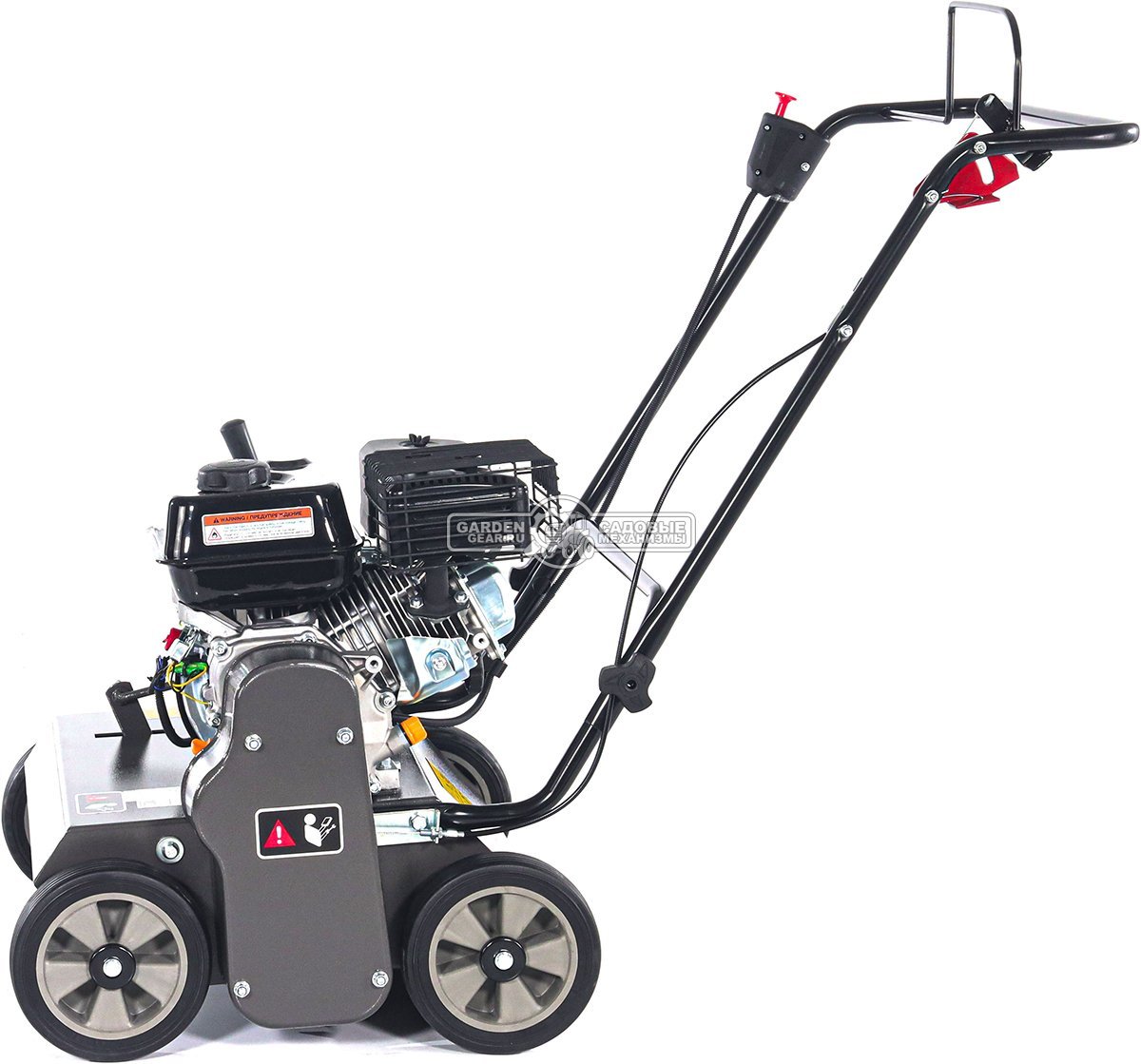 Вертикуттер - аэратор бензиновый Caiman Edgar 60CL (RUS, Caiman Engine, 196 куб.см., сталь, 46 см., 58 кг.)