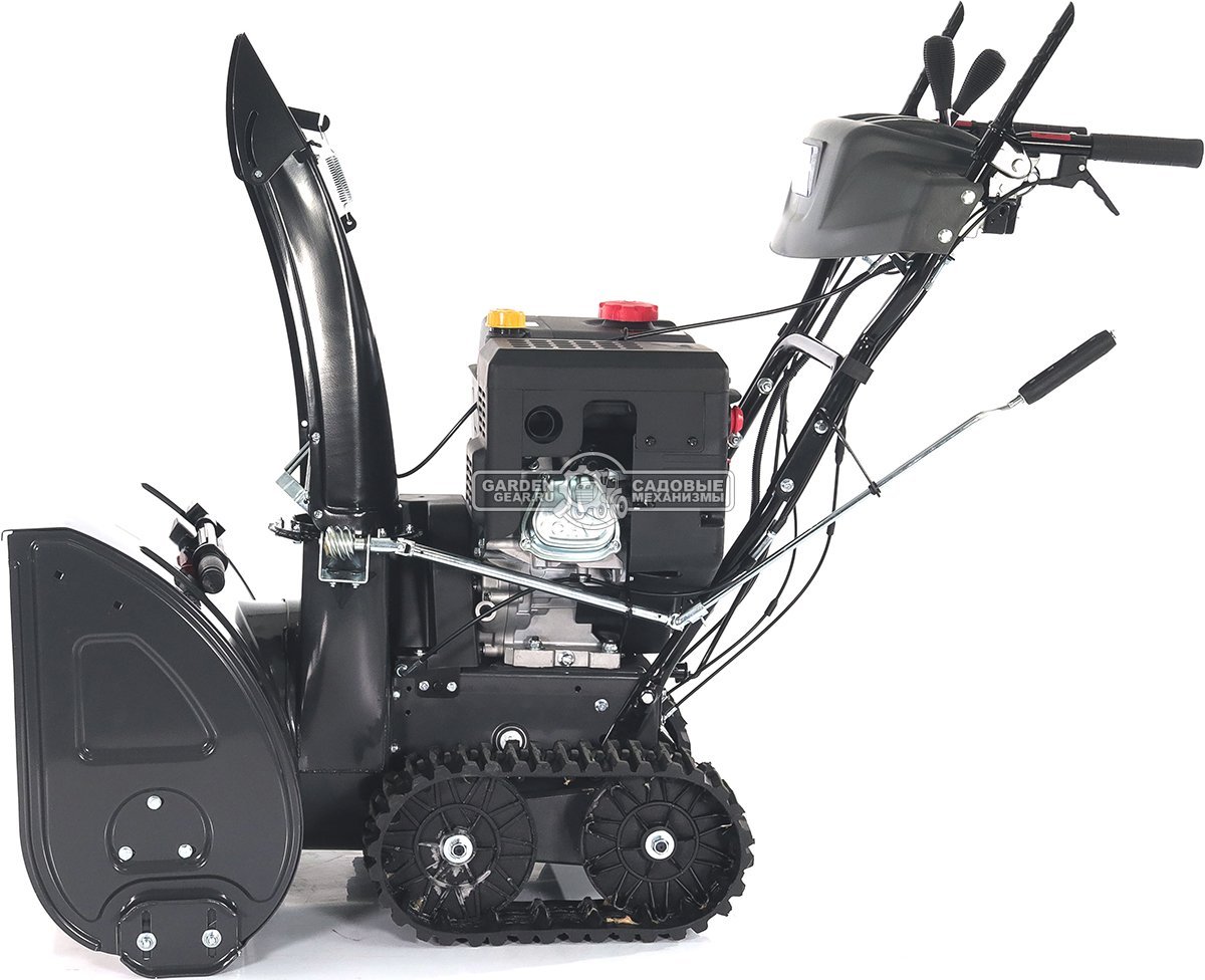 Снегоуборщик Evoline SBG 700 TLE гусеничный (PRC, 70 см, Loncin, 383 см3, эл/стартер 220В, фара, разблокировка гусениц, подогрев рукояток, 120 кг)