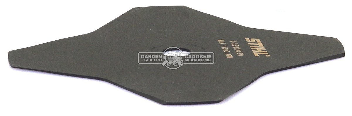 Режущий диск Stihl Grasscut DM 4F 230 мм., четырехлопастной для FS 400 - 490 для скашивания сухой травы и камыша (посадочный диаметр 20 мм.)
