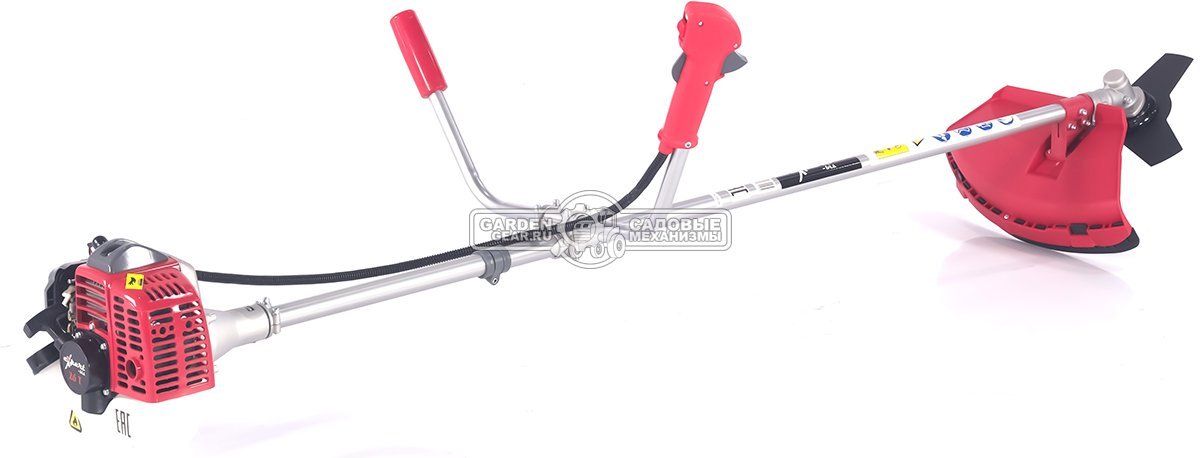 Бензокоса Expert-bis 26T (PRC, 25.4 куб.см., 0.75 кВт/1.0 л.с., нож 3T + леска 2,4 мм., неразборный вал, Т-рукоятка, 5.0 кг)