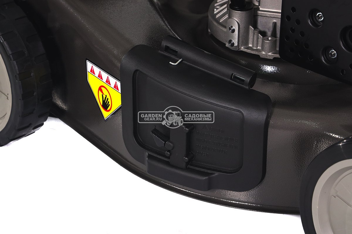 Газонокосилка бензиновая Caiman Ferro 55CLV (RUS, 55 см, Caiman Green Engine, 196 см3, сталь, вариатор, 4 в 1, 70 л, 50 кг)