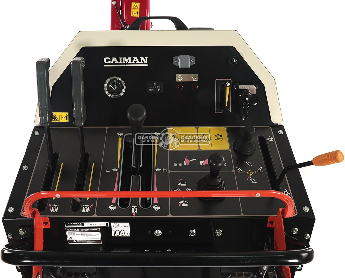 Снегоуборщик Caiman Edo 40Y гусеничный (JPN, 101 см, Yamaha EH65, 653 см3, аккумулятор 12В, гидростатическая трансмиссия, LED фара, 525 кг.)