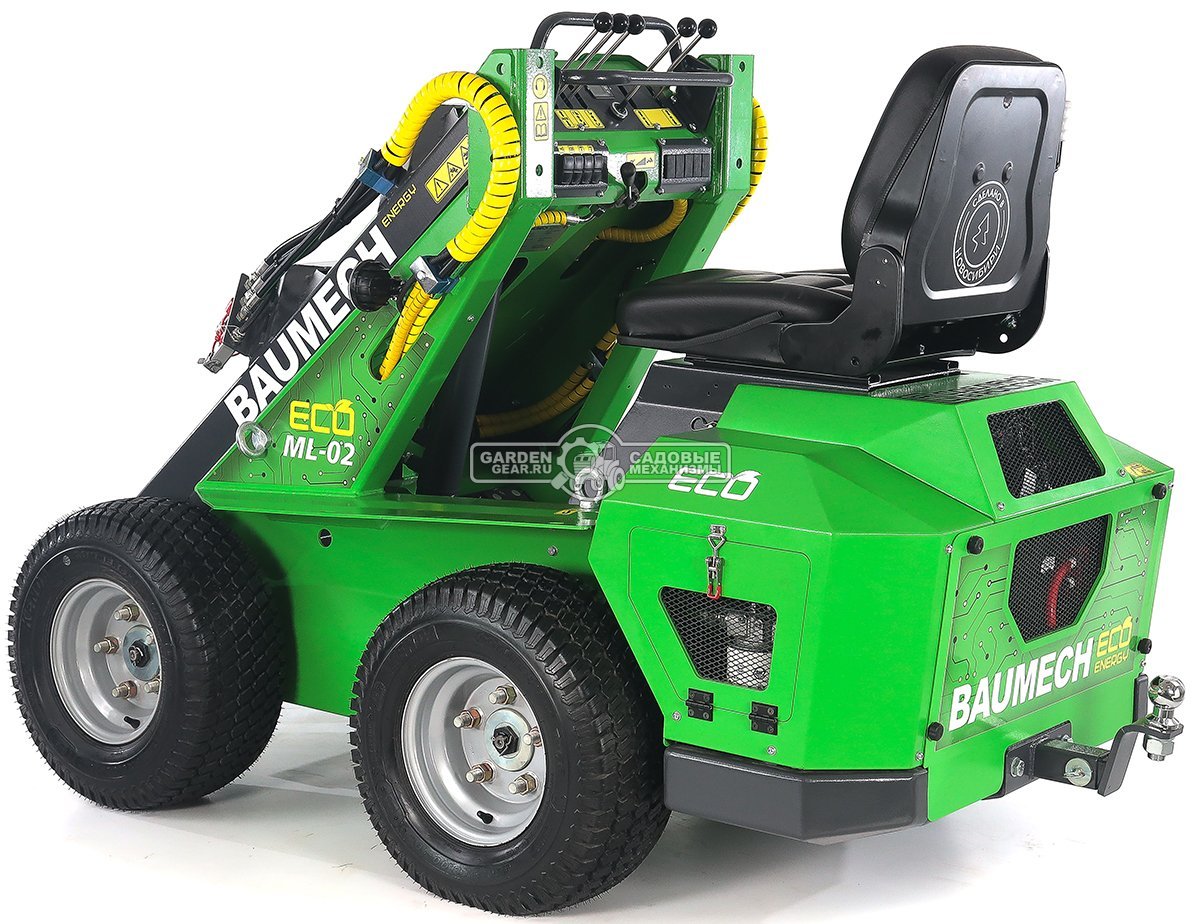 Универсальная машина мини-погрузчик Baumech ML-02 Eco с электродвигателем
