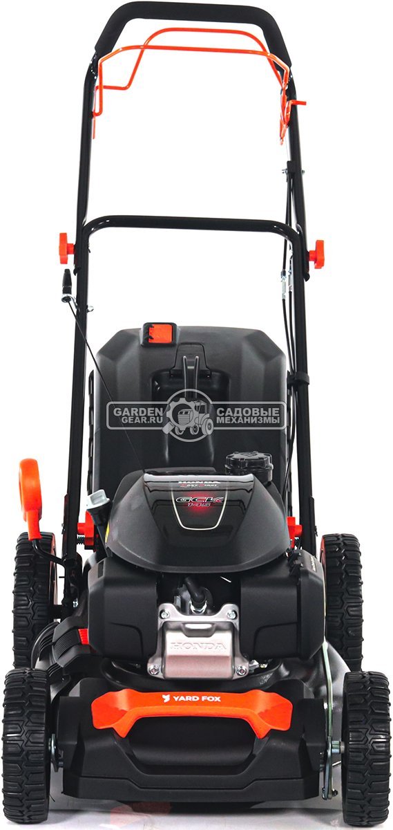Газонокосилка бензиновая Yard Fox 46SH (PRC, 46 см, Honda GCV145, 145 см3, сталь, 3 в 1, 60 л, 27.9 кг)