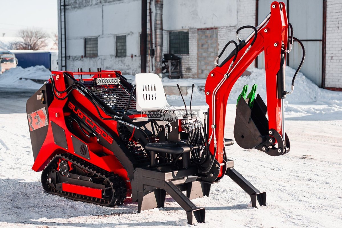 Экскаватор навесной RED для мини-погрузчика 348 кг.