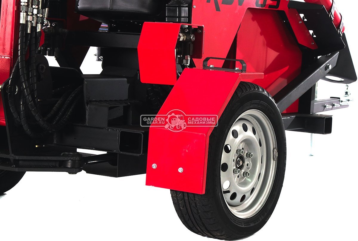 Прицепной экскаватор RED Rhino RBV-06 максимальная комплектация, Lifan 15 л.с., глубина копания 2,2 м., ковш 250 мм., 600 кг.