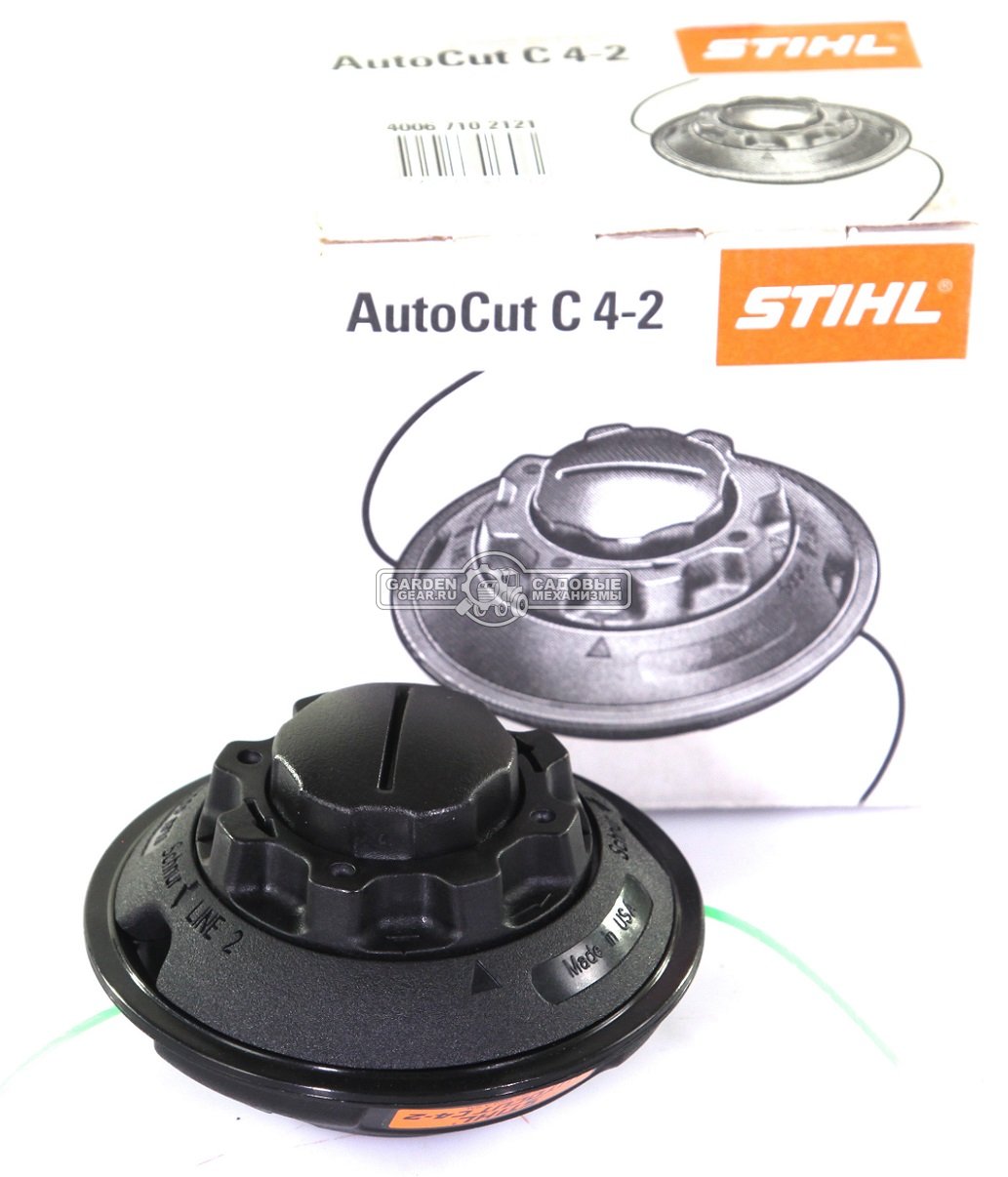 Триммерная головка Stihl AutoCut C 4-2 для FSA 65 / 85 (регулировка нажатием, 2,0 мм.)