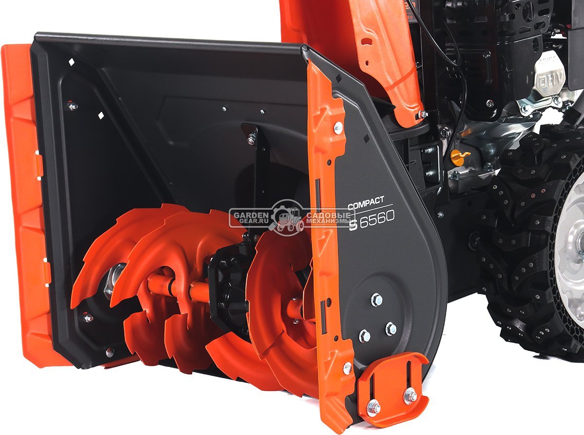 Снегоуборщик Daewoo S 6560 (PRC, 59 см., Daewoo, 220 см3, скорости 4/1, колеса EX-ICE, 59 кг.)