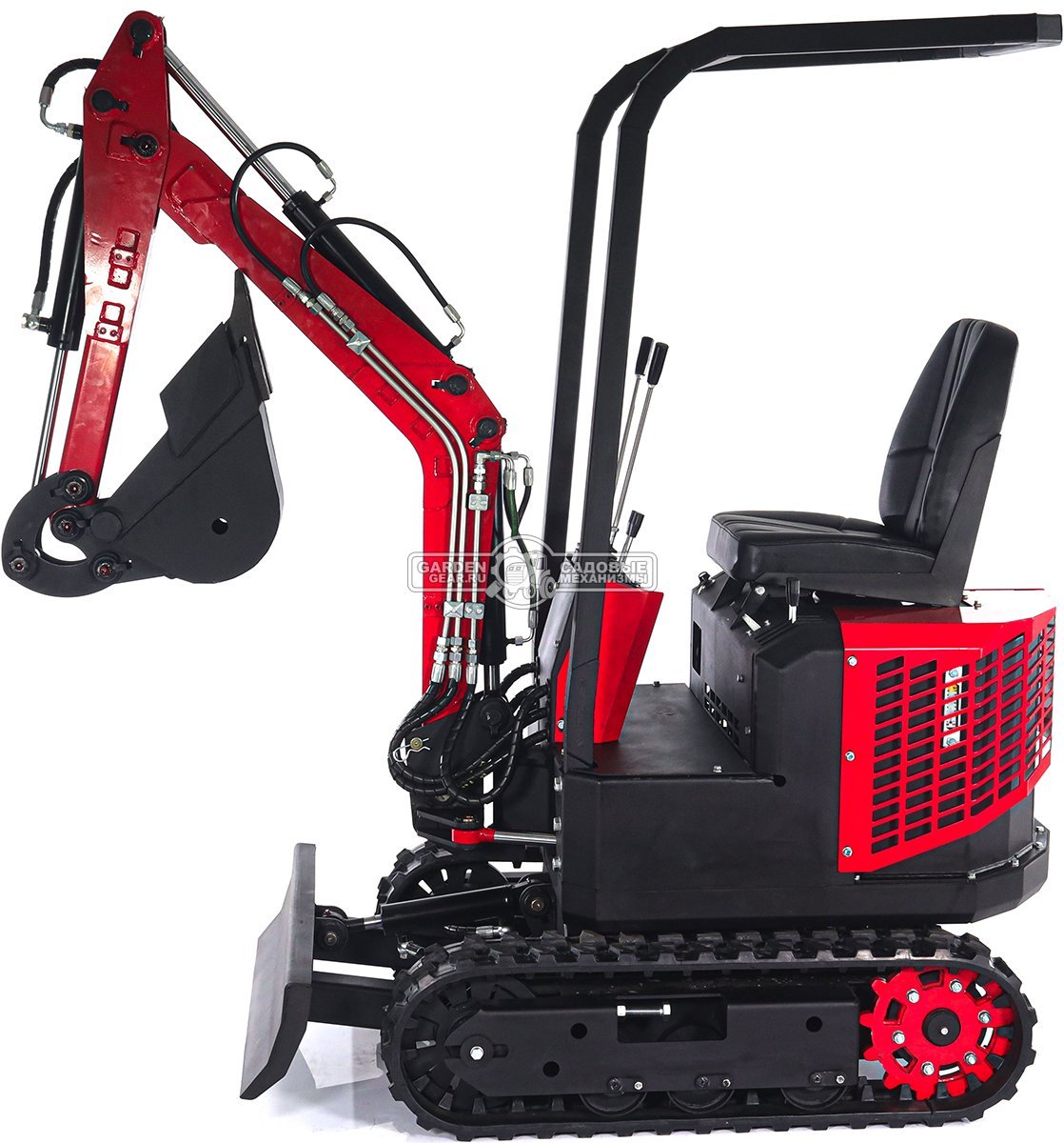 Гусеничный полноповоротный экскаватор RED LC-01 Lifan 15 л.с., глубина копания 1,6 м., 771 кг.