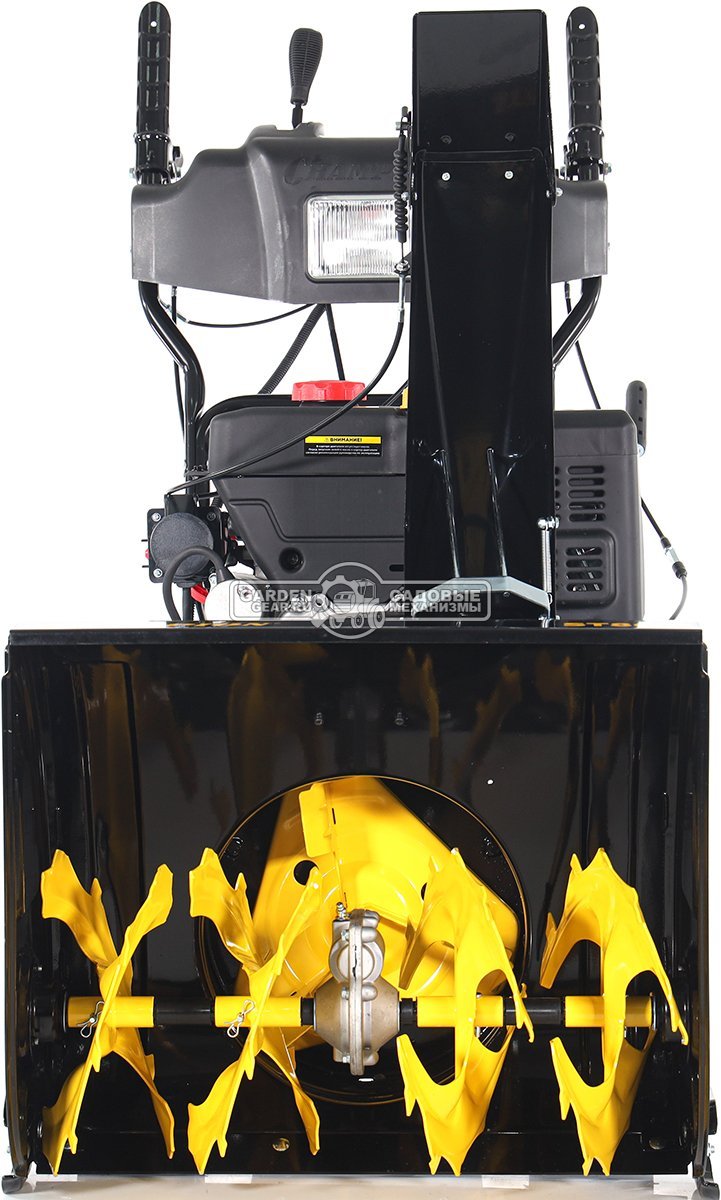 Снегоуборщик Champion ST861E (PRC, 61 см, Champion, 302 куб.см., скорости 6/2, эл/стартер 220В, фара, 90 кг)