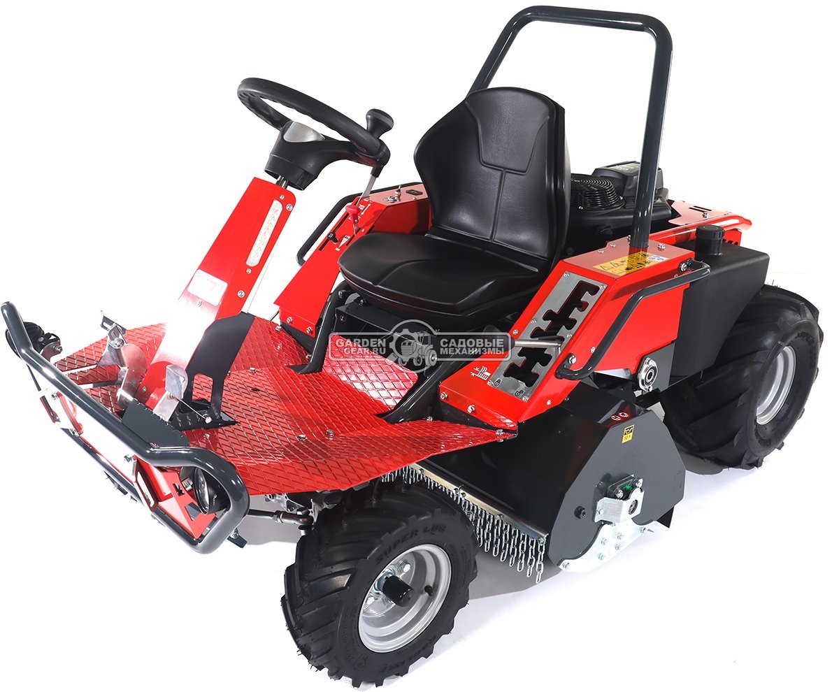 Садовый трактор для высокой травы и работы на склонах SABO GLADIATOR 95 F AWD (GER, B&S Intek 8-44C8, 724 куб.см., 95 см, дифференциал, 388 кг.)