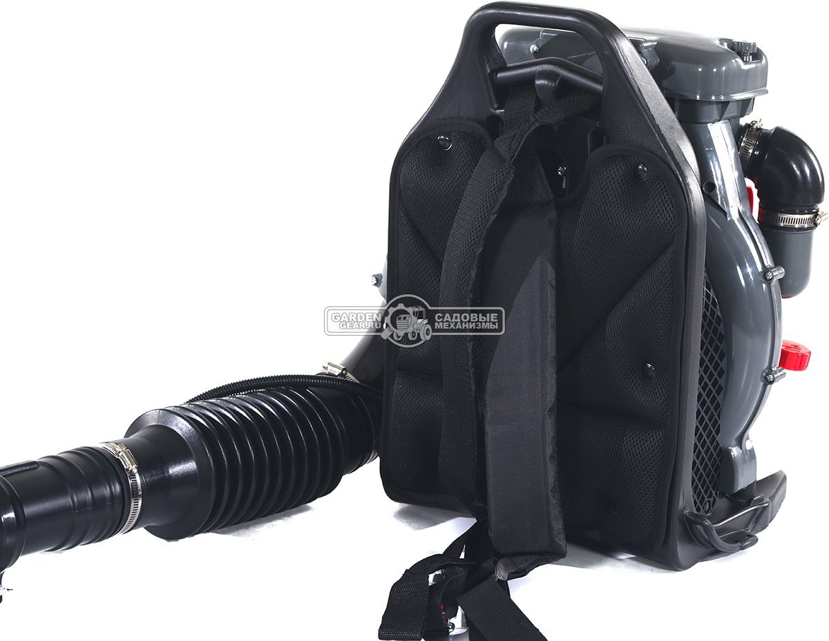 Воздуходувка бензиновая ранцевая EVOline BLG 80 BP (PRC, 79,4 куб.см., 4,5 л.с., 1190 м3/ч, 104 м/с, 11 кг)
