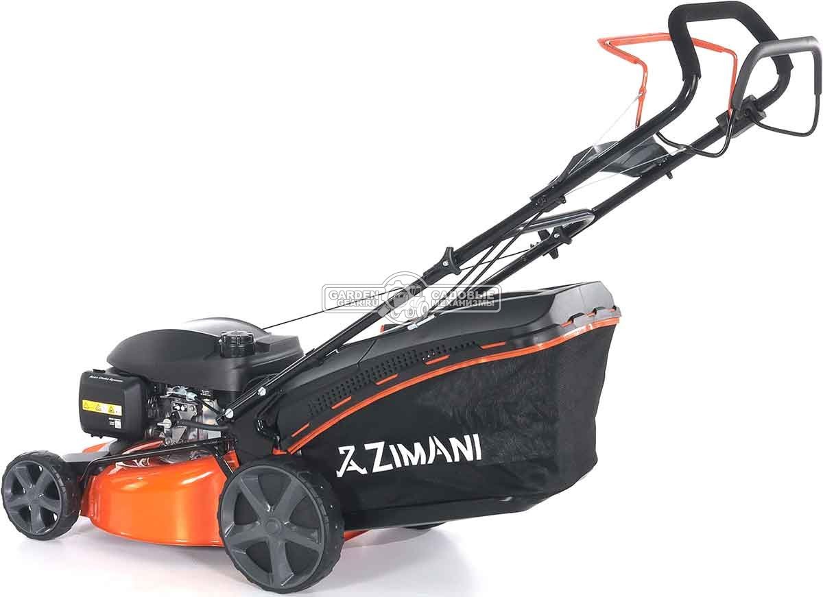 Газонокосилка бензиновая ZimAni LC247SH (PRC, 47 см, Honda GCVx145, 145 см3, сталь, 60 л, 3 в 1, Quattro Blade, 29 кг)