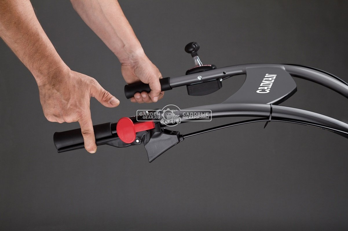 Культиватор Caiman Neo 50S C3 (FRA, Subaru EP16 OHC, 169 куб.см., 2 вперед/1 назад, 30-60-90 см., шкив - опция, 55 кг.)