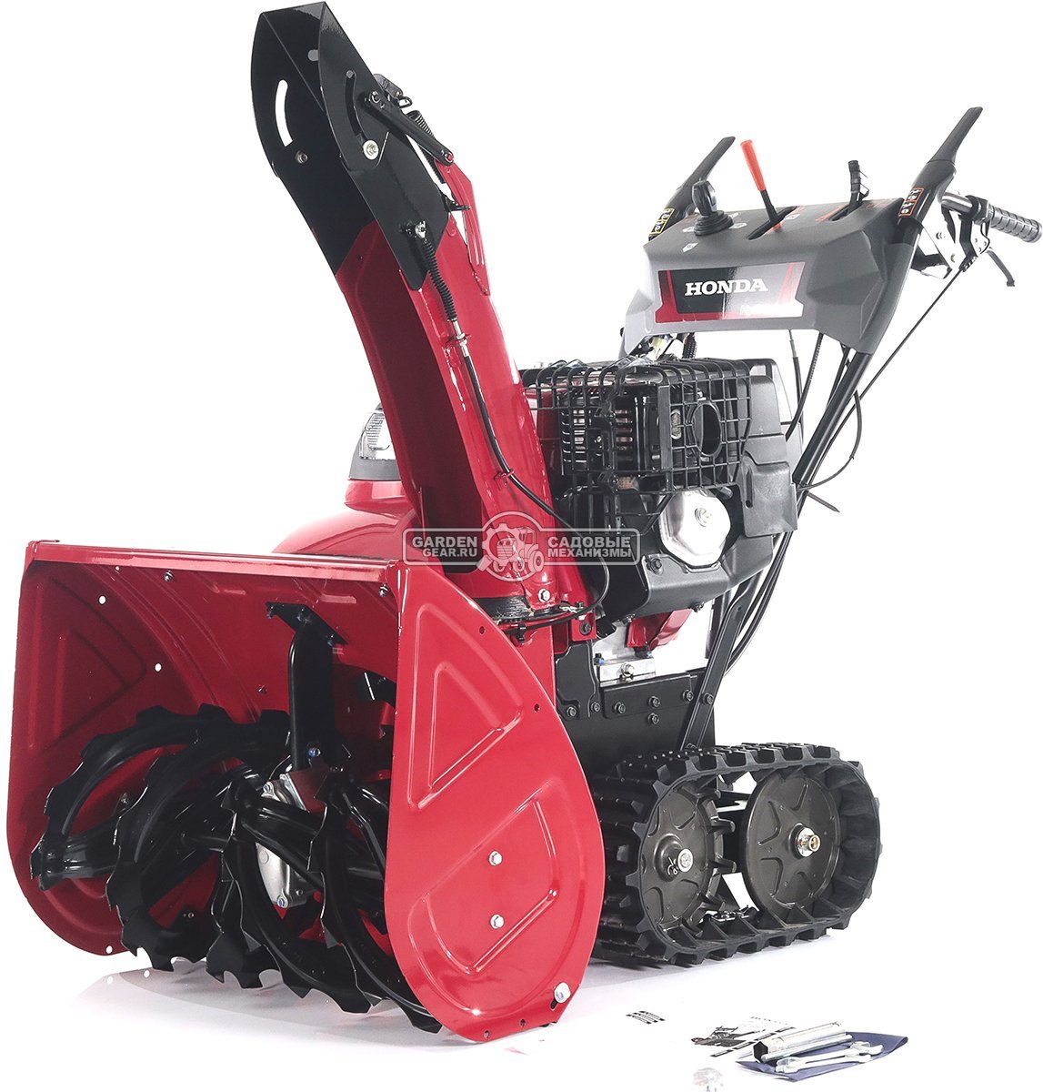 Снегоуборщик Honda HSS 970A ETD гусеничный (USA, 71 см, Honda, 270 см3, аккумулятор 12В, гидростатическая трансмиссия, LED фара, 125 кг)