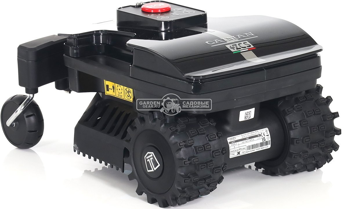 Газонокосилка робот Caiman Tech X2 Elite (ITA, площадь газона до 1000 м2, нож 18 см., GPS, Bluetooth, алгоритм умной стрижки, вес 7,3 кг.)
