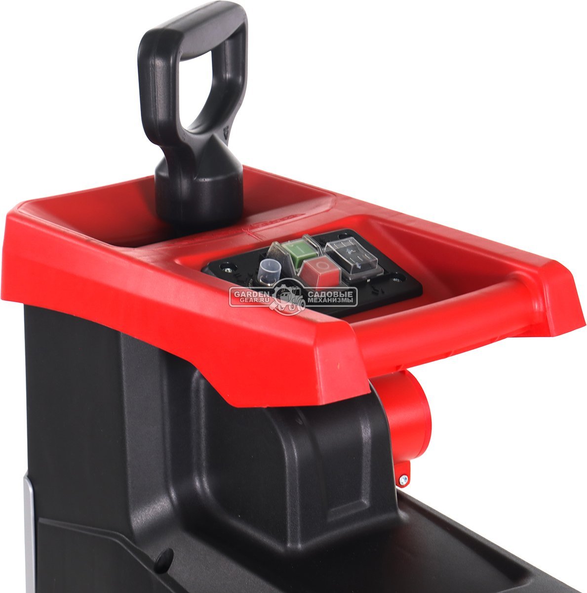 Садовый измельчитель веток электрический Evoline BSE 2800 C (PRC, 2800 Вт, ветки до 45 мм, шестерни, мусоросборник 50 л, 19,2 кг)