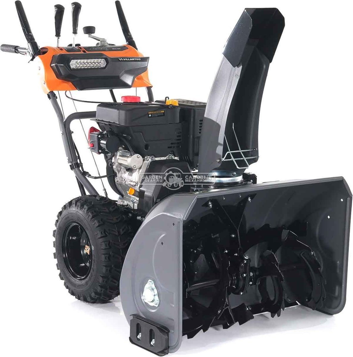 Снегоуборщик Villartec WB1176E (PRC, 76 см, Loncin, 302 см3, эл/стартер 220В, фара, подогрев рукояток, дифференциал, скорости 6/2, 117 кг)