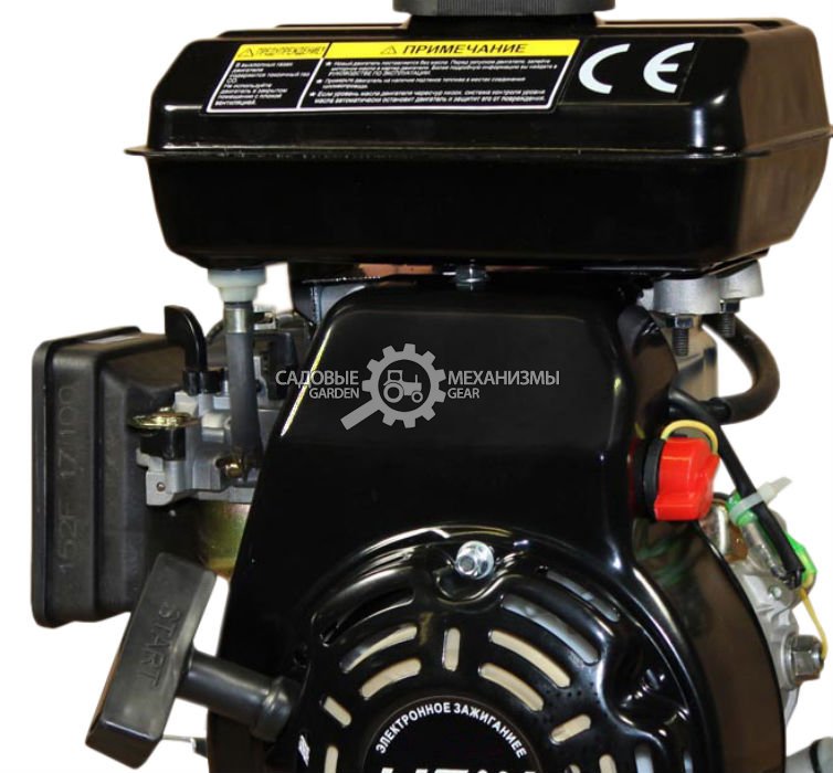 Бензиновый двигатель Lifan 152F (PRC, 2.5 л.с., 98 см3. диам. 16 мм шпонка, 9 кг)