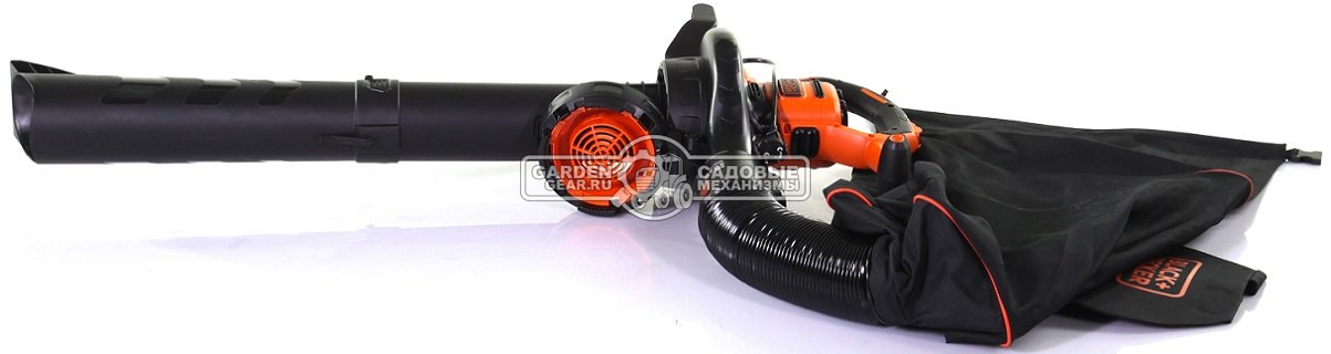 Садовый пылесос/воздуходувка электрическая Black+Decker BEBLV300-QS (PRC, 3000 Вт, 72 л)
