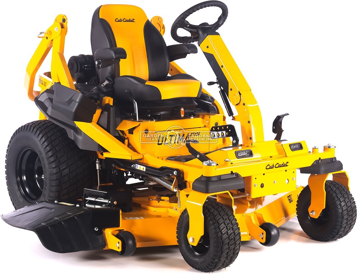 Садовый райдер Cub Cadet Ultima Series ZTXS6 60 с нулевым радиусом разворота (USA, Kawasaki, 852 куб.см., гидростатика, ширина 152 см., 680 кг.)