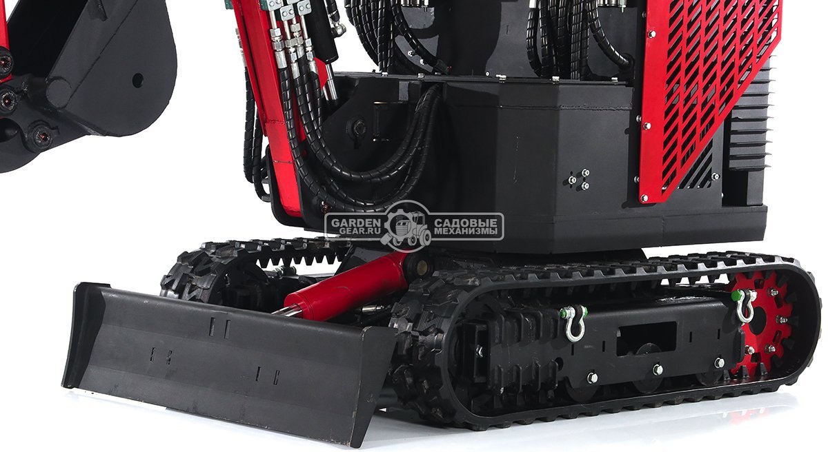 Гусеничный полноповоротный экскаватор RED Rhino RBX-15 Zongshen GB750EFI 30 л.с., глубина копания 2,0 м., ковш 250 мм., 1200 кг.