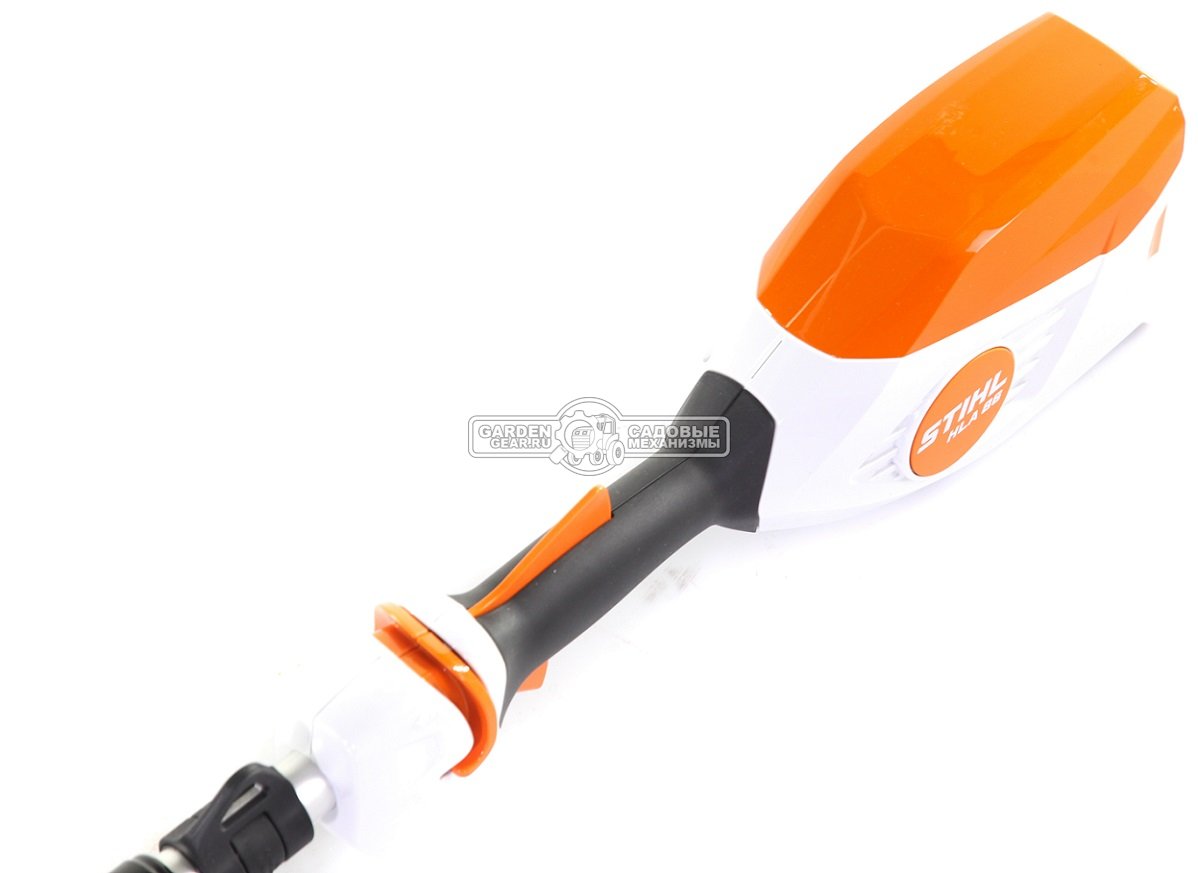 Кусторез аккумуляторный удлиненный Stihl HLA 86 без АКБ и ЗУ (AUT, 36В Pro, 260-330 см., длина реза 50 см., расстояние между зубьями 33 мм., 4,8 кг.)