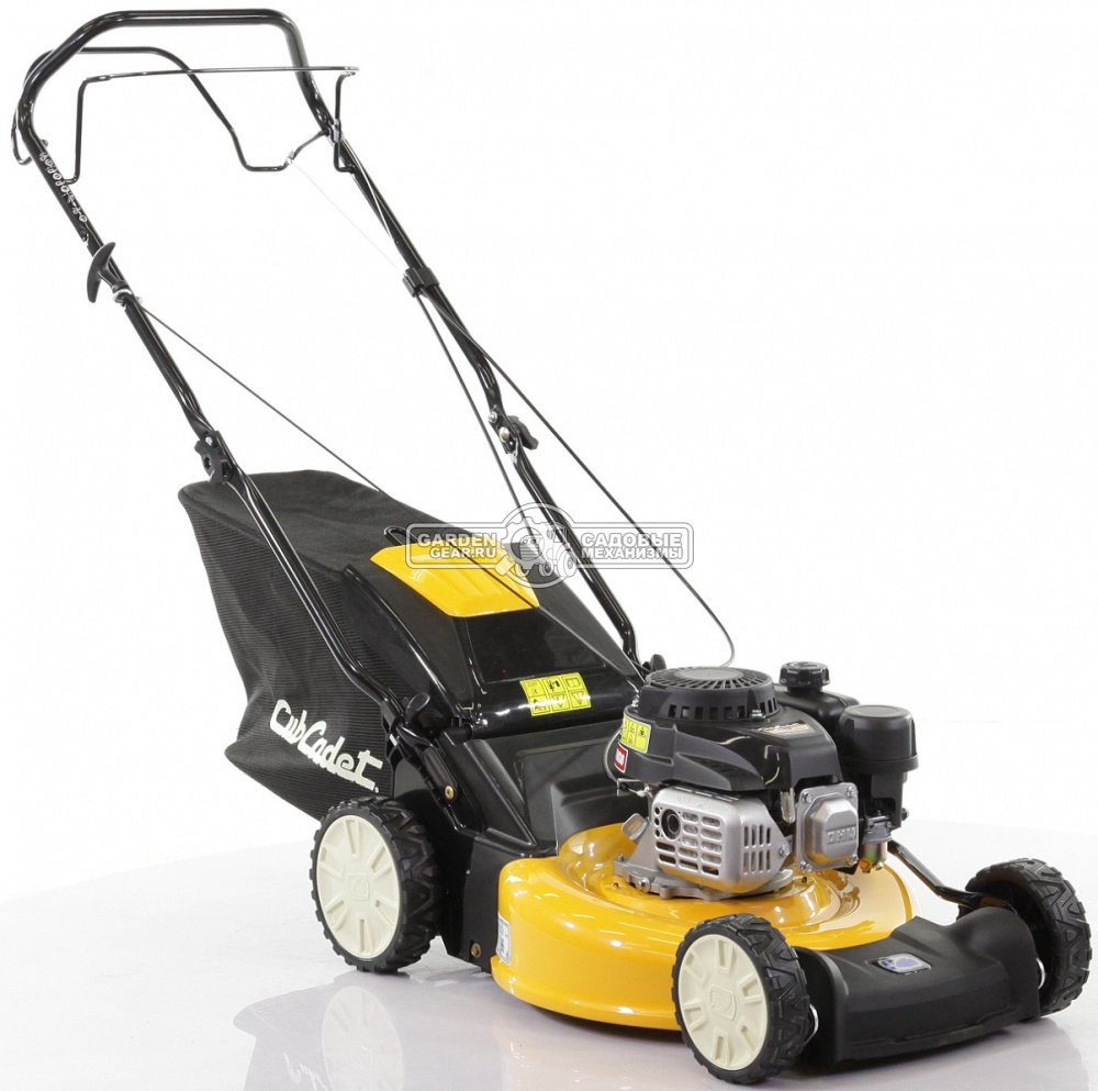 Газонокосилка бензиновая Cub Cadet LM1 AR46 (HUN, 46 см., Cub Cadet 35 OHV, 99 куб.см., сталь, 60 л., 2 в 1, 31 кг.)