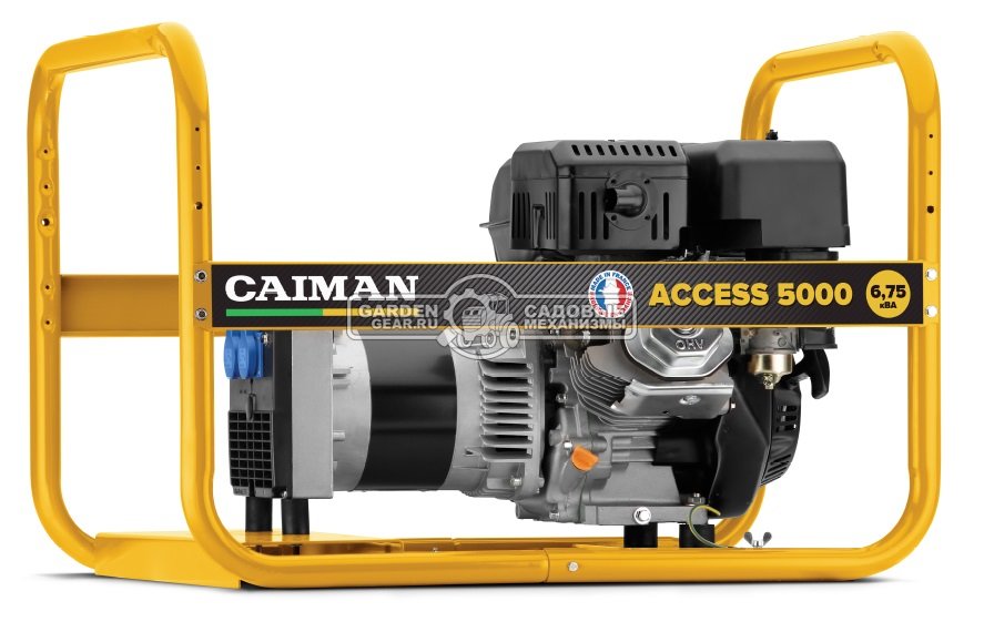 Бензиновый генератор Caiman Access 5000 (FRA, Caiman Green Engine, 389 см3, 4.7/5.4 кВт, 6.5 л, 70 кг)