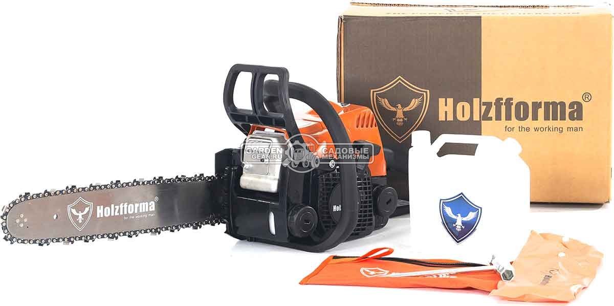 Бензопила Holzfforma G180 16" Black Edition (PRC, 31,8 куб.см., 1,5 кВт/2,0 л.с., 3/8", 1,3 мм, 55E, 4,1 кг.)