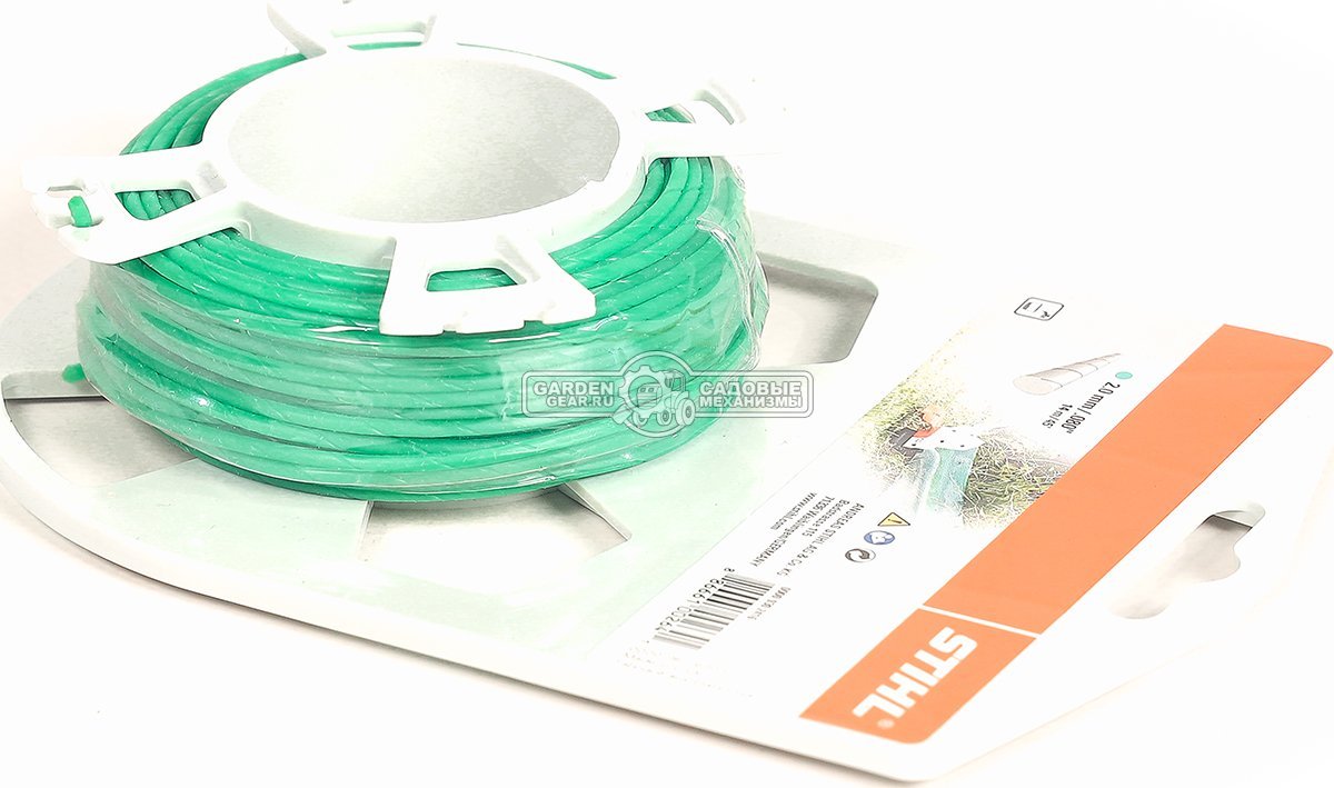 Леска триммерная Stihl 2,0 мм., витая, бесшумная 14 м.