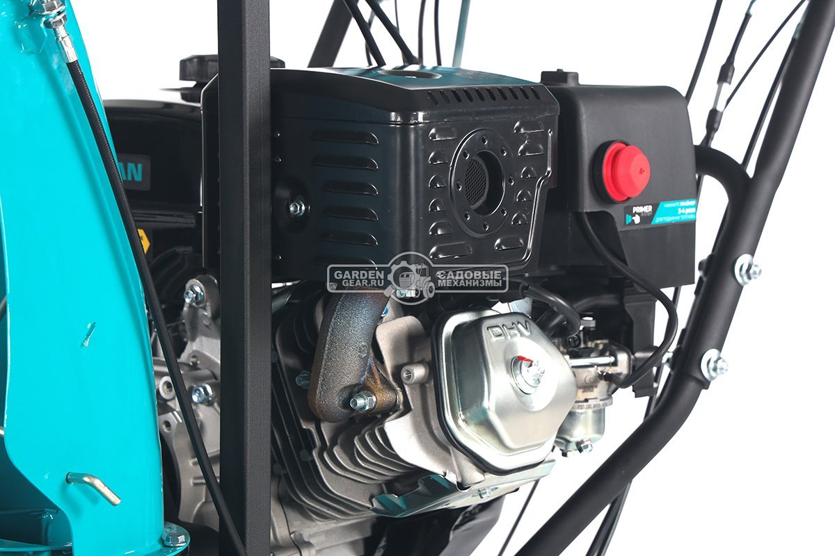 Снегоуборщик Steviman SXT-72E гусеничный (RUS, 72 см, Korona 420 см3, эл/стартер 220В, фара, скорости 6/2, 103 кг)