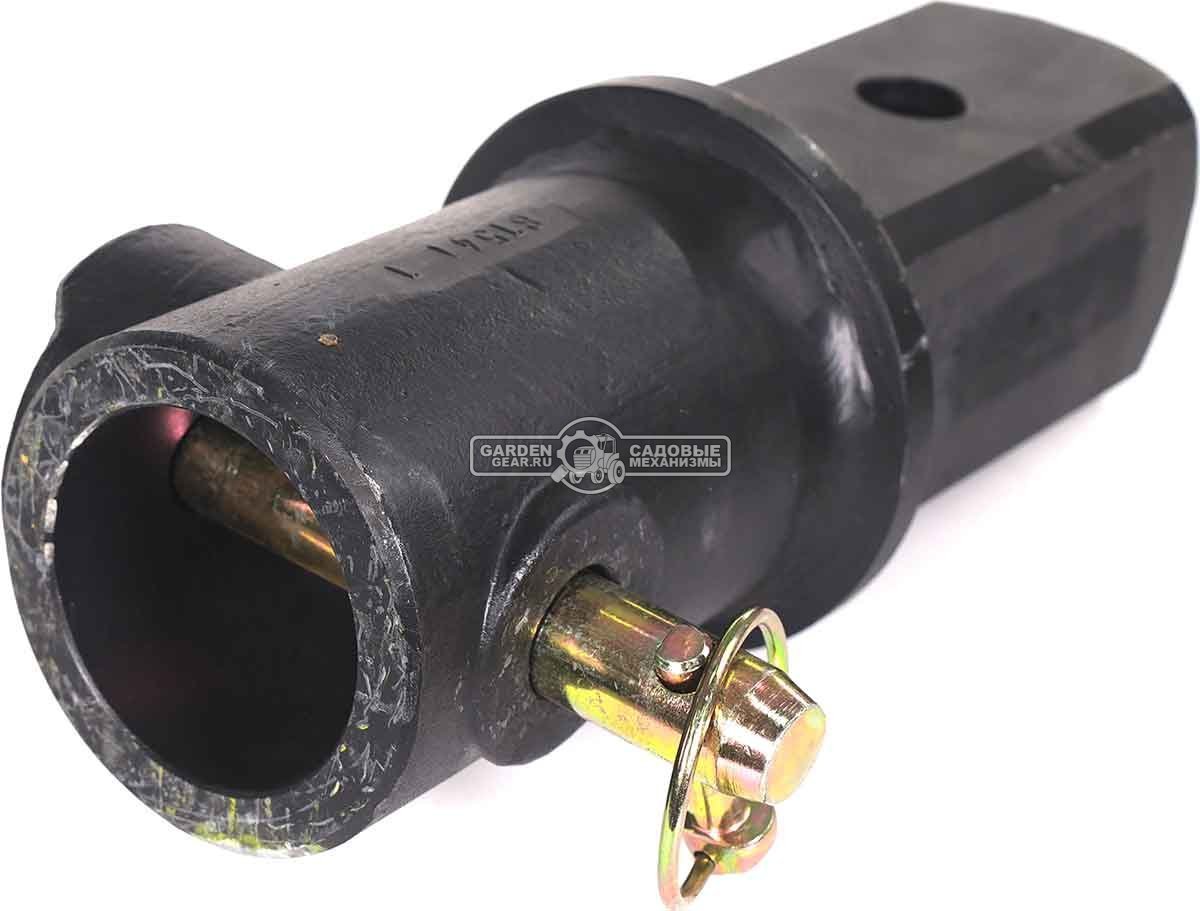 Переходник Delta 31-4907 с S4 (вал - D65) на S5 (хаб - кв.75) на бетоносмеситель BM180