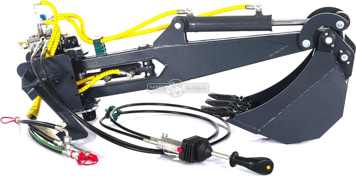 Экскаватор лопатковый с поворотным механизмом Baumech макс. глубина копания 135 см., ширина ковша 25 см., макс. высота выгрузки 290 см., 84 кг. 