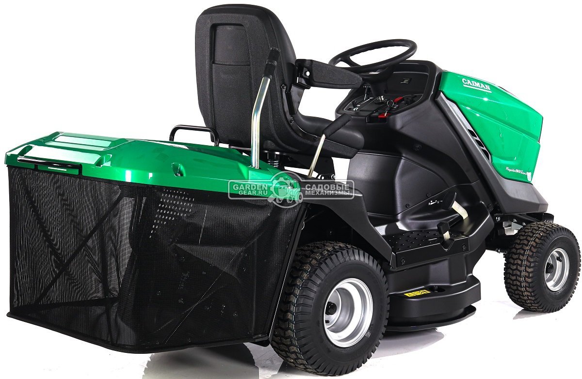 Садовый трактор Caiman Rapido Max Eco 2WD 97D2K2 (CZE, Kawasaki FS600V, 603 куб.см., гидростатика, травосборник 300 л., 92 см., 232 кг.)