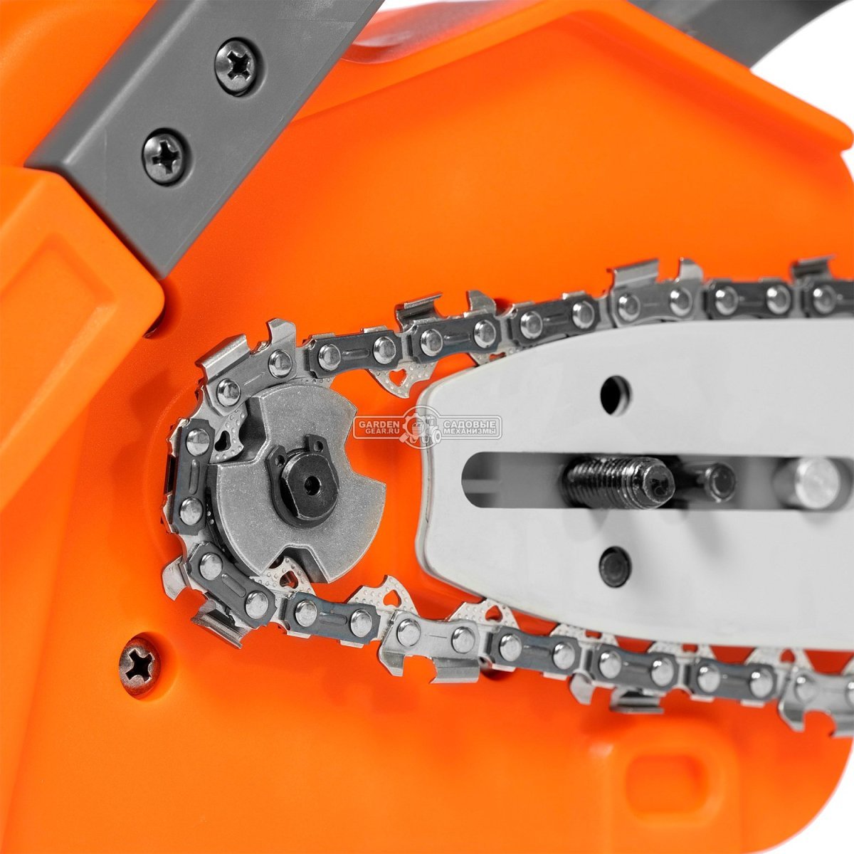 Пила аккумуляторная цепная Daewoo DACS 1221Li 12" без АКБ и ЗУ (PRC, BL 21В, натяжение цепи без инструмента, 3/8"-1.1-45E, 3.8 кг)